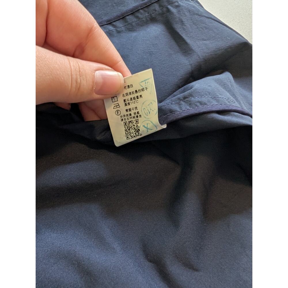 dunuu quiet luxury navy trench dress Size Medium - Picture 7 of 12